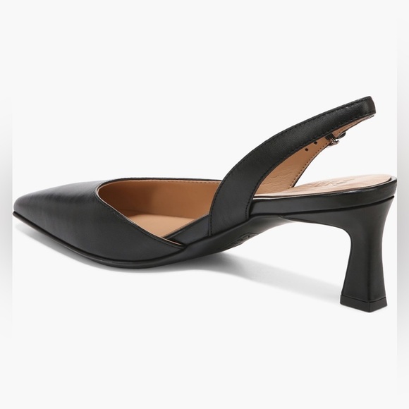 Naturalizer Black Dalary Slingback Pump Size 8.5 Wide Width - Picture 3 of 13